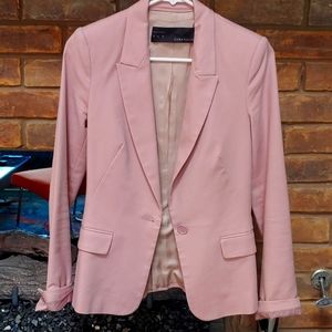 Rose Pink Zara Blazer XS (Size 2)